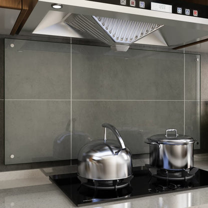 Spatscherm Keuken 120X60 Cm Gehard Glas Transparant