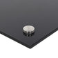 Spatscherm Keuken 100X60 Cm Gehard Glas Zwart
