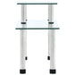 Keukenschap 45X16X26 Cm Gehard Glas Transparent