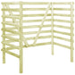 Containerberging Dubbel 140X80X150 Cm Geïmpregneerd Grenenhout
