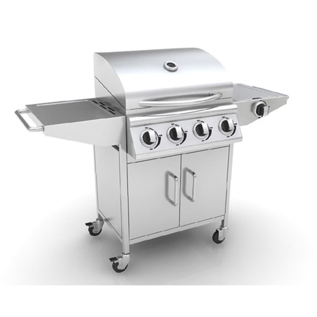 Gasbarbecue Colorado Met 4 Branders (Zilver)
