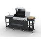 Buitenkeuken Met Gasbarbecue Montana 4 Branders