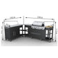 Buitenkeuken Met Gasbarbecue Missouri 4 Branders