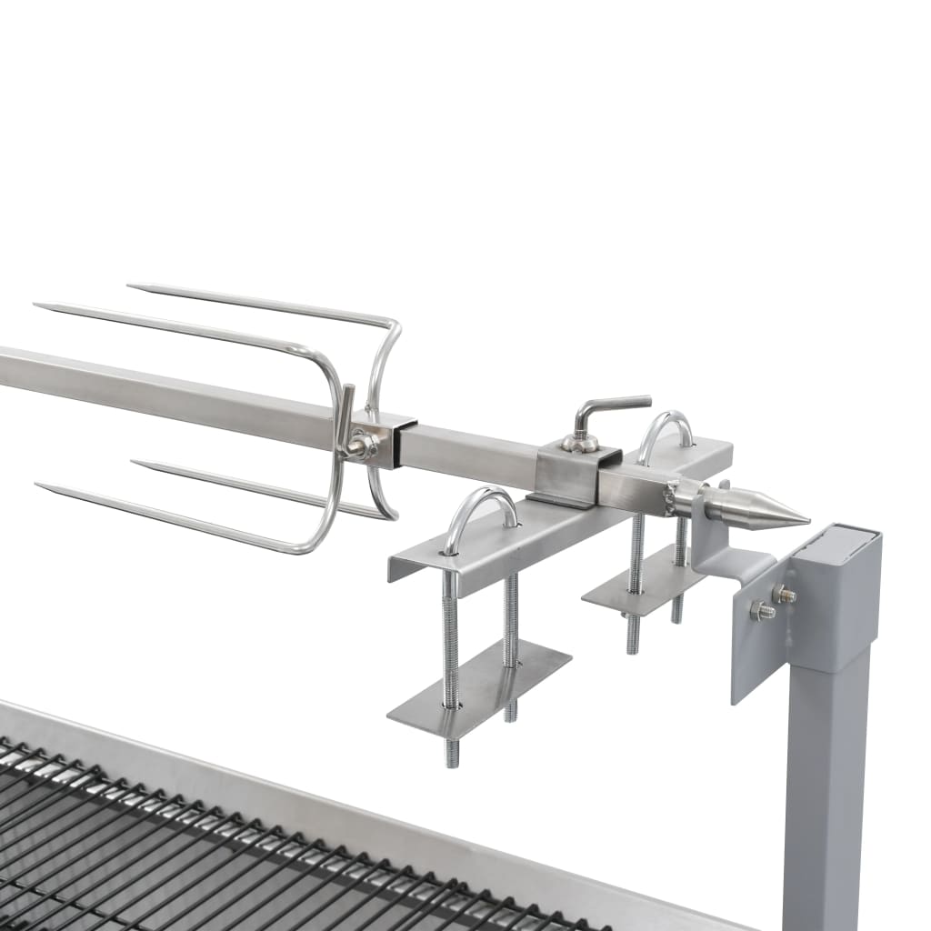 Draaispit Barbecue Met Elektrische Motor