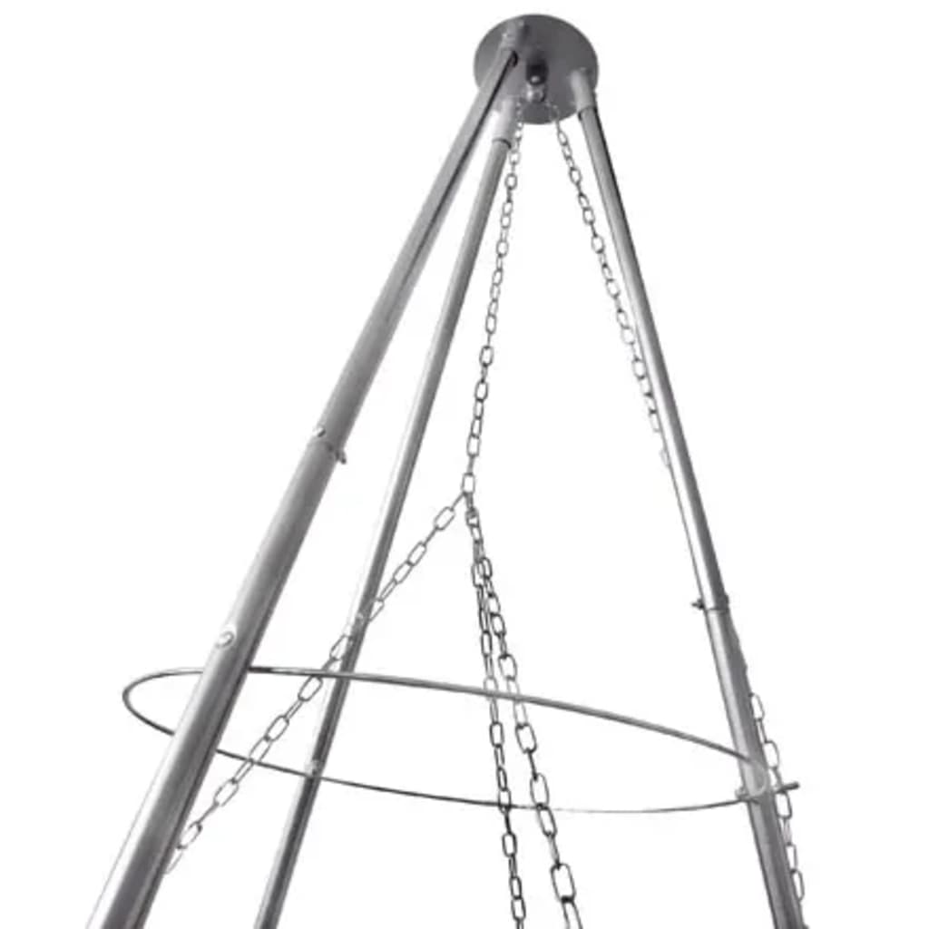 Rvs Hangbarbecue Ø 51 Cm Pyramide