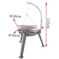 Swing Barbecue Ø50 Cm Rond