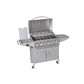 Gasbarbecue Texas 6 Branders (Zilver)