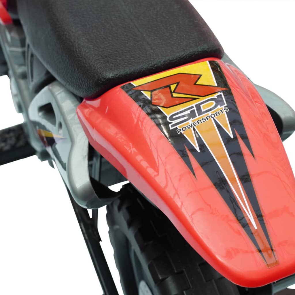 Kinder Motor Crosser Elektrisch 6 Volt Rood