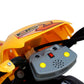 Kinder Motor Crosser Elektrisch 6 Volt Geel