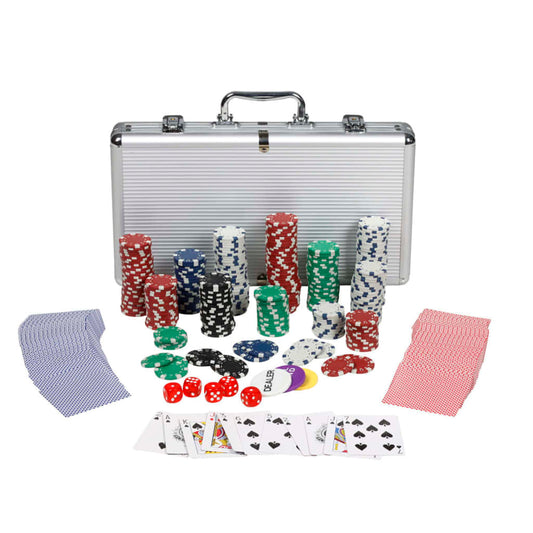 Professioneel Poker Set 300 Chips 11,5 G.