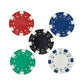 Professioneel Poker Set 300 Chips 11,5 G.