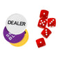 Professioneel Poker Set 300 Chips 11,5 G.