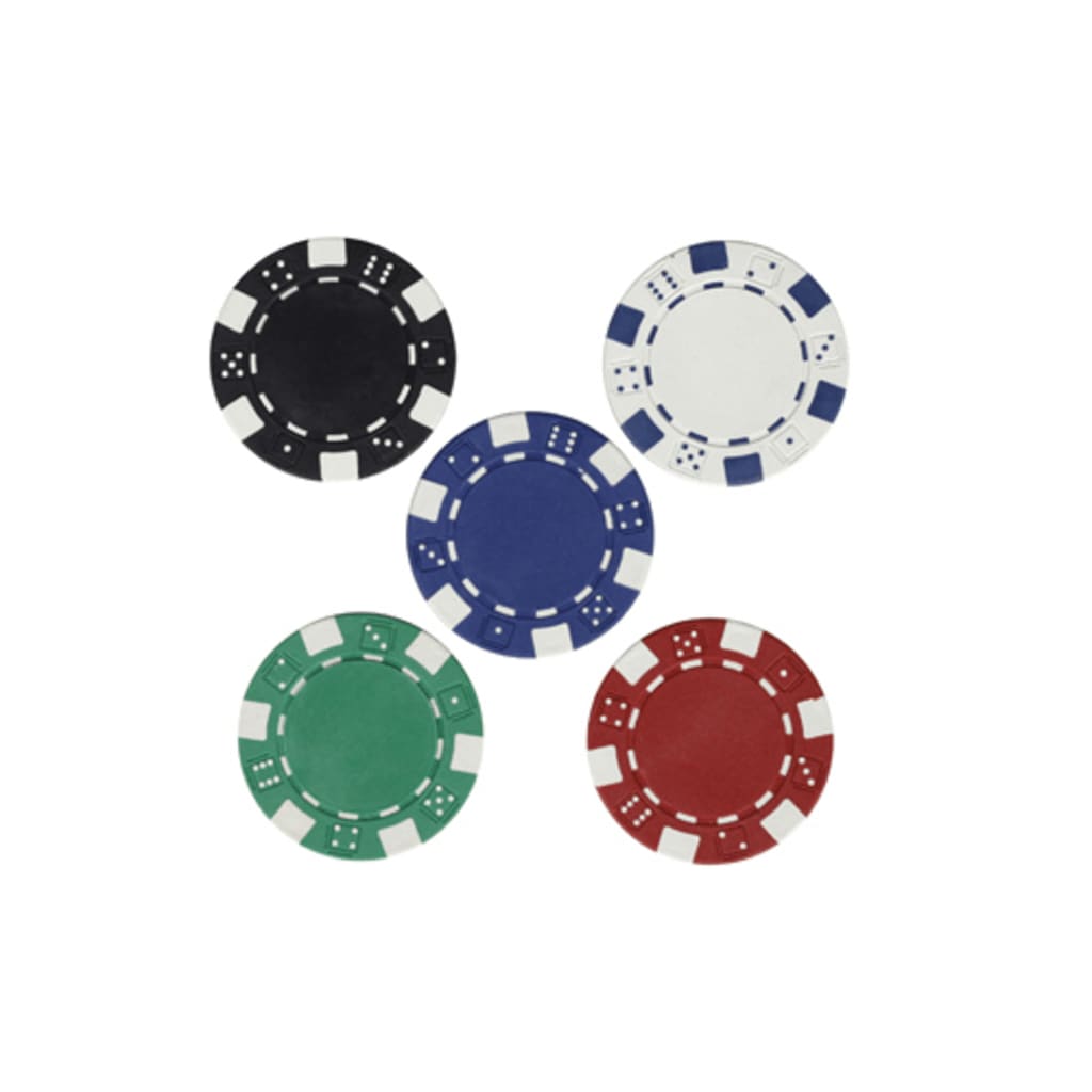 Professioneel Poker Set 500 Chips 11,5 G.