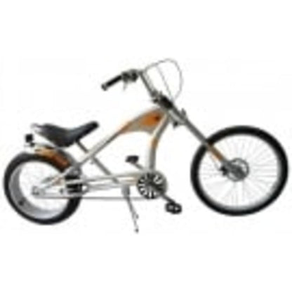 Chopperfiets Zilver