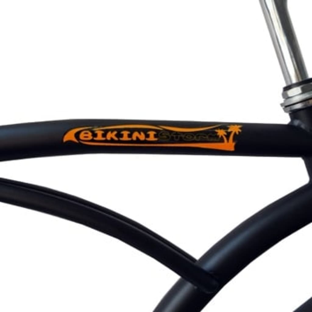 Beachcruiser, Mat Zwart Zonder Versnellingen