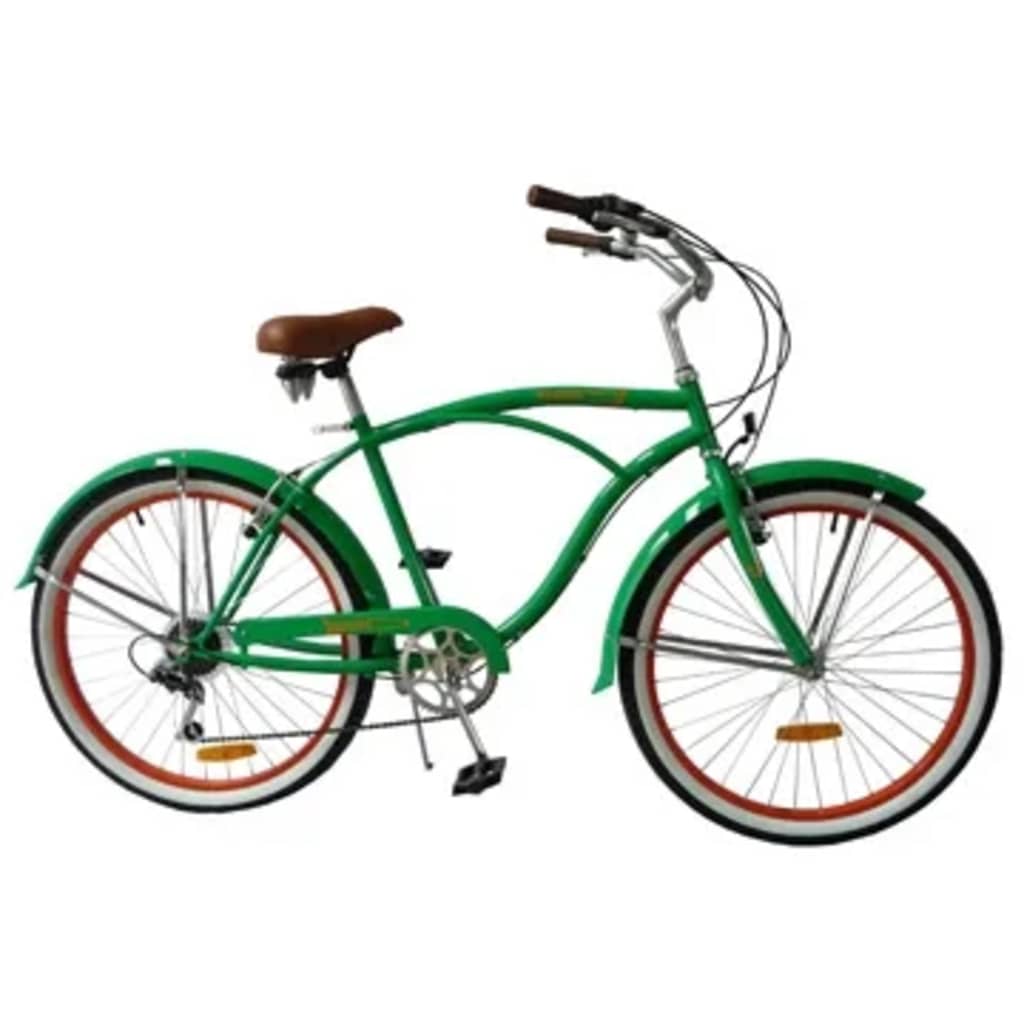 Beachcruiser, Groen Met Versnellingen