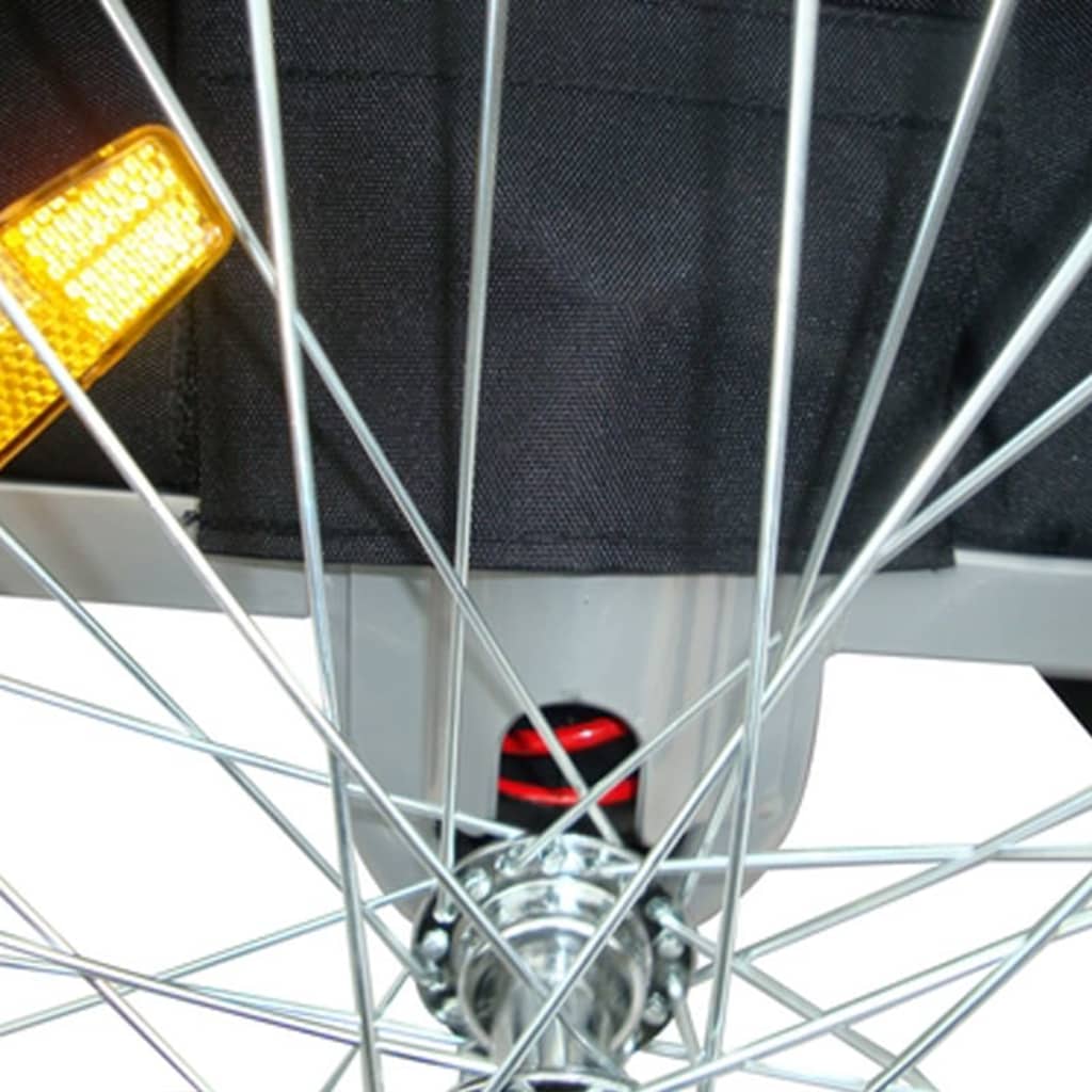 Fietskar Voor Kinderen Met Buggyfunctie (Rood/ Zwart)