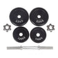 Dumbellset Met Een Totaalgewicht Van 9,25 Kg.