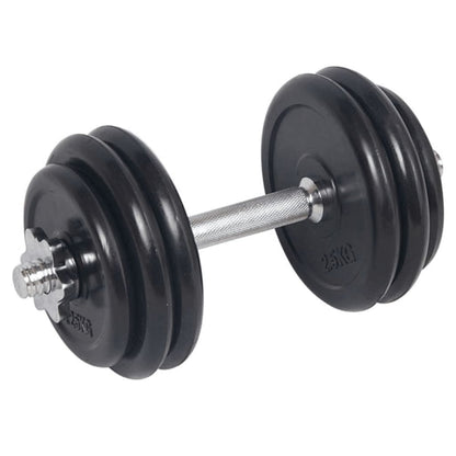 Dumbellset Van 14,25 Kg. Met Kunststofmantel