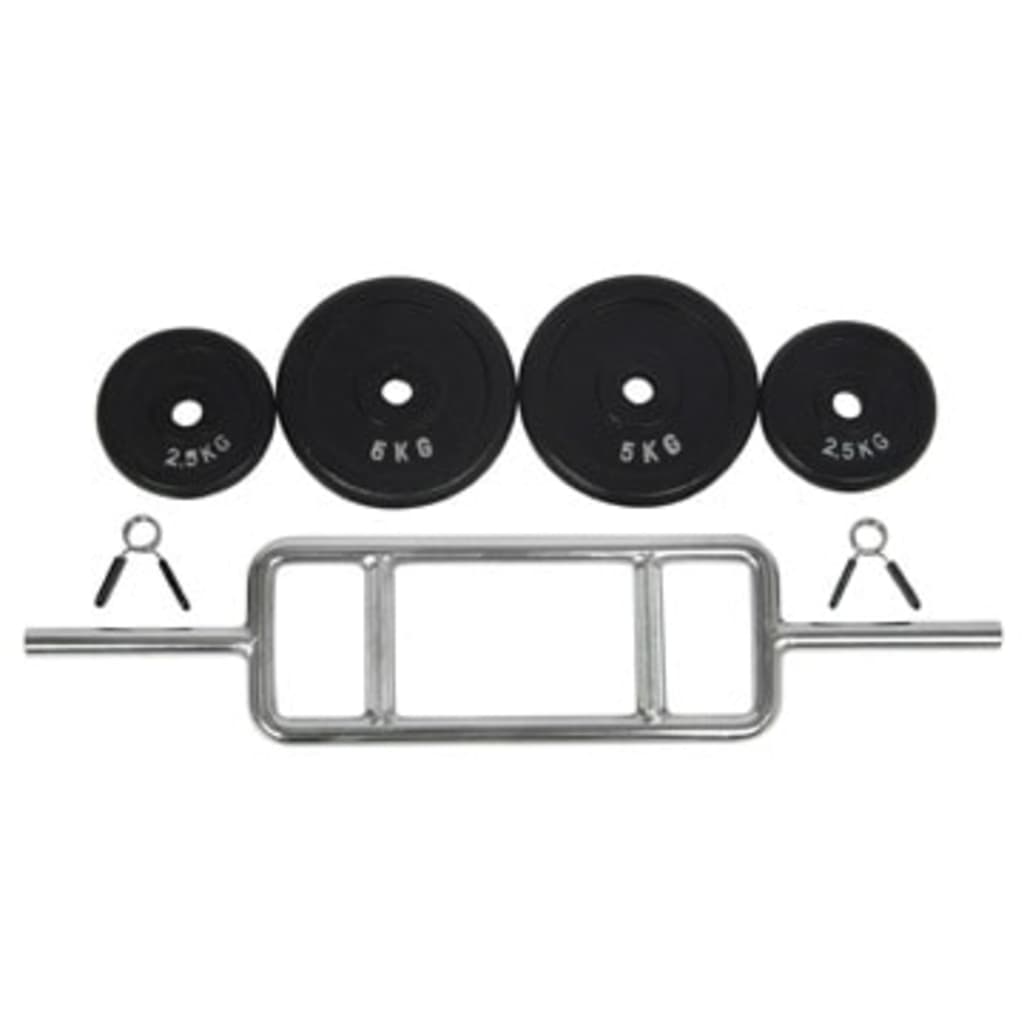 Halterset Voor Biceps-En Tricepstraining