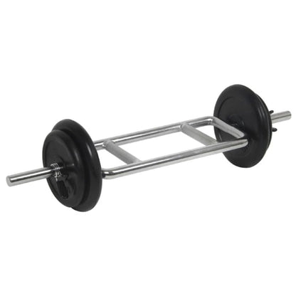 Halterset Voor Biceps-En Tricepstraining Met Kunststof Mantel