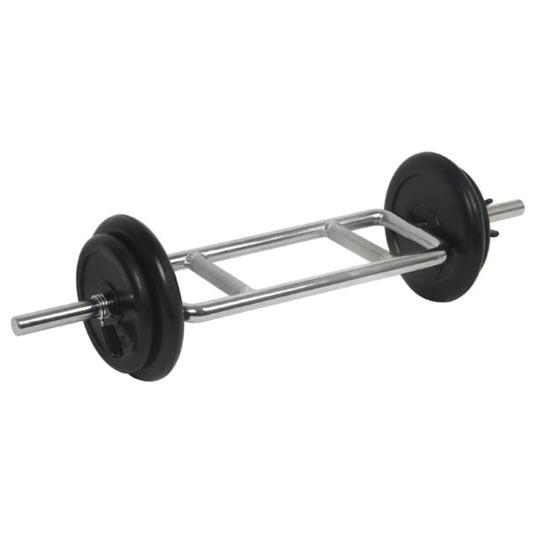 Halterset Voor Biceps-En Tricepstraining Met Kunststof Mantel