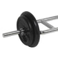 Halterset Voor Biceps-En Tricepstraining Met Kunststof Mantel