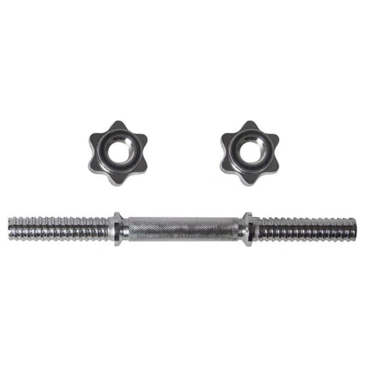 Dumbellstang Met 2 Schroefsluitingen Lengte 35,5 Cm.