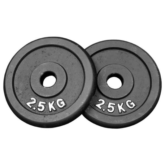 Gewichten 2 X 2,5 Kg (Ø30 Mm)