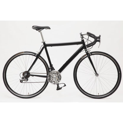 Zwarte Racefiets Met 21 Versnellingen En 700C Wielen