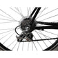 Zwarte Racefiets Met 21 Versnellingen En 700C Wielen