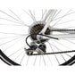 Witte Racefiets Met 21 Versnellingen En 700C Wielen
