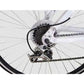 Witte Mountainbike Met Voor-En Achtervering 26&quot; Wielen