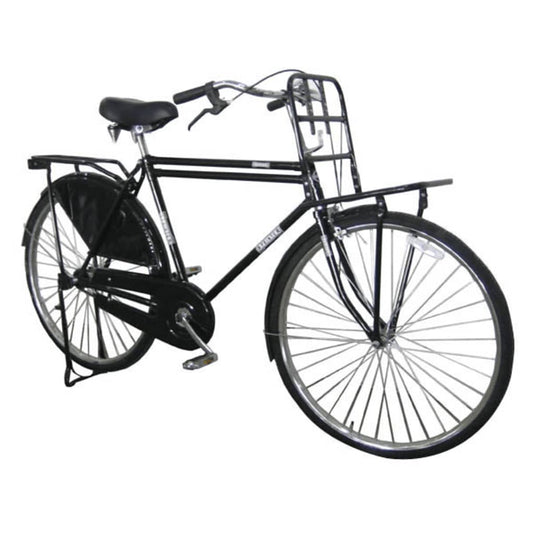 Opafiets 28&quot; Zwart Met Bagagedrager