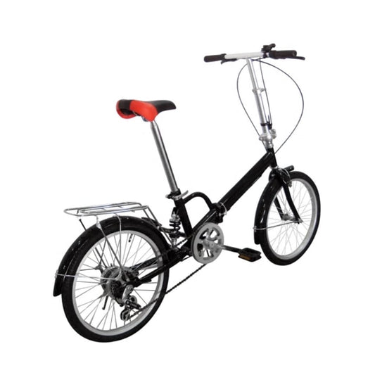 Vouwfiets 20&quot; Met Vering En 6 Versnellingen
