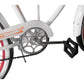 Beachcruiser Storm 26&quot; Wit