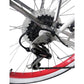 Beachcruiser Hurricane 26&quot; Wit Met 6 Versnellingen