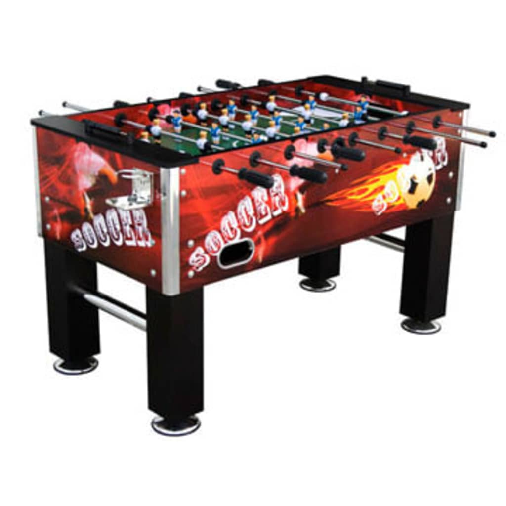 Voetbaltafel 80Kg, Airbrush Rood