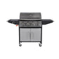 Gasbarbecue Colorado 4 Branders (Zwart)