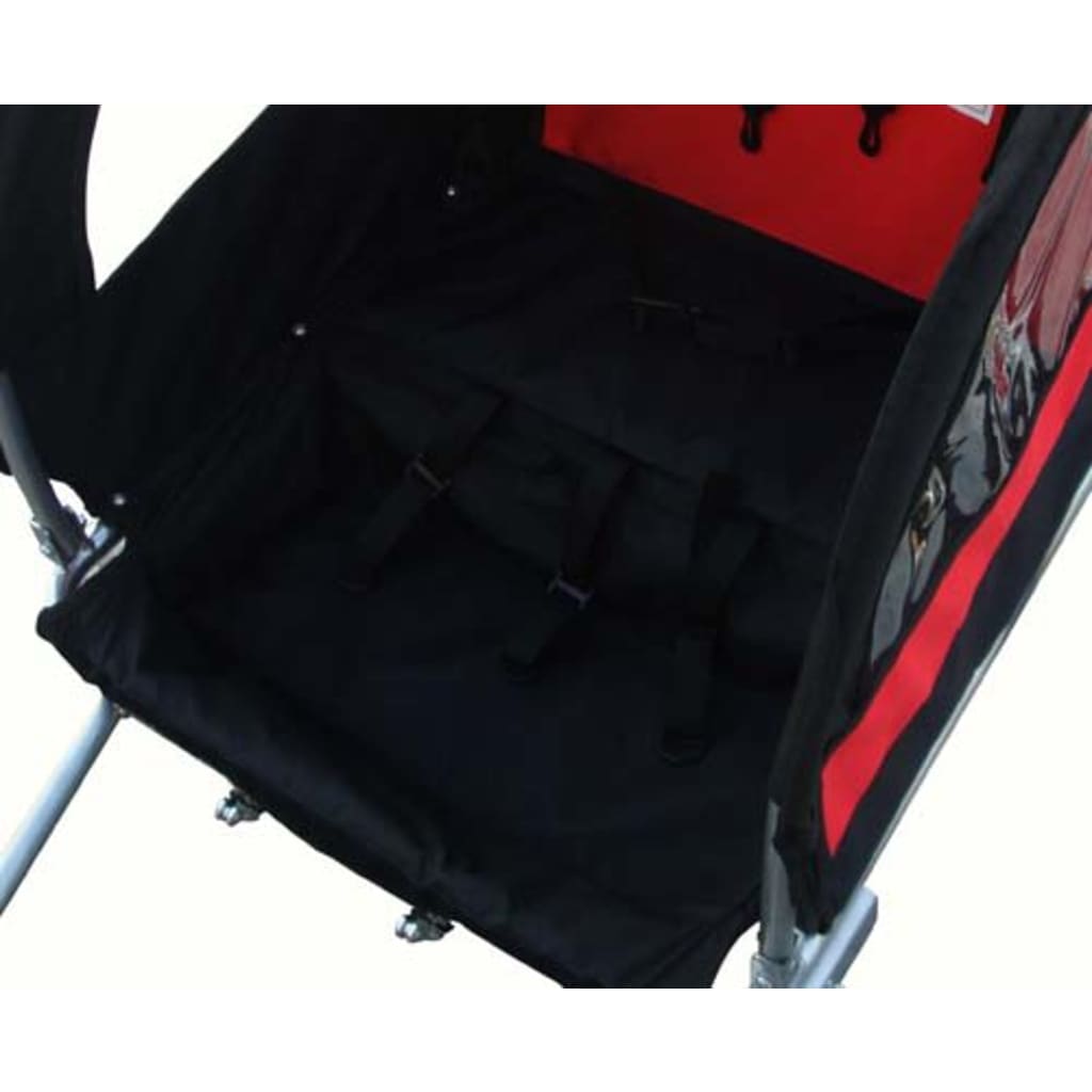 Fietskar Voor Kinderen Met Buggyfunctie (Rood)