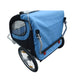 Fietskar Voor Kinderen Met Buggyfunctie (Blauw)