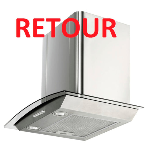 Retour- 60295 Afzuigkap K700-60 Rvs (Nl Only)