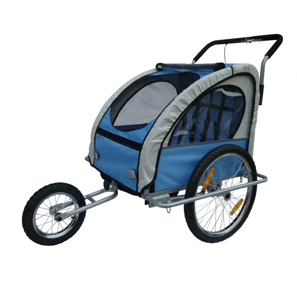 2 In 1 Buggy En Fietskar + Extra Koppeling