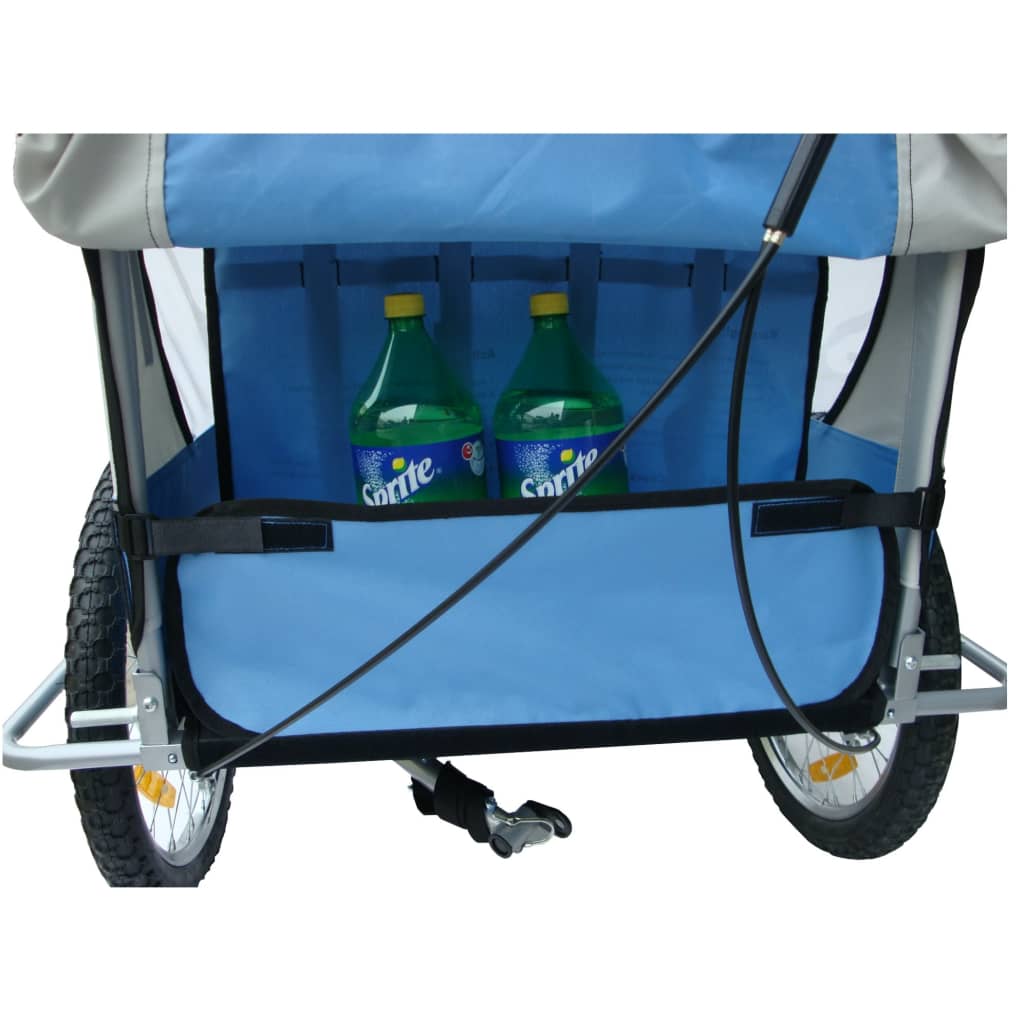 2 In 1 Buggy En Fietskar + Extra Koppeling