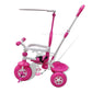 Kinder Driewieler Roze-Wit