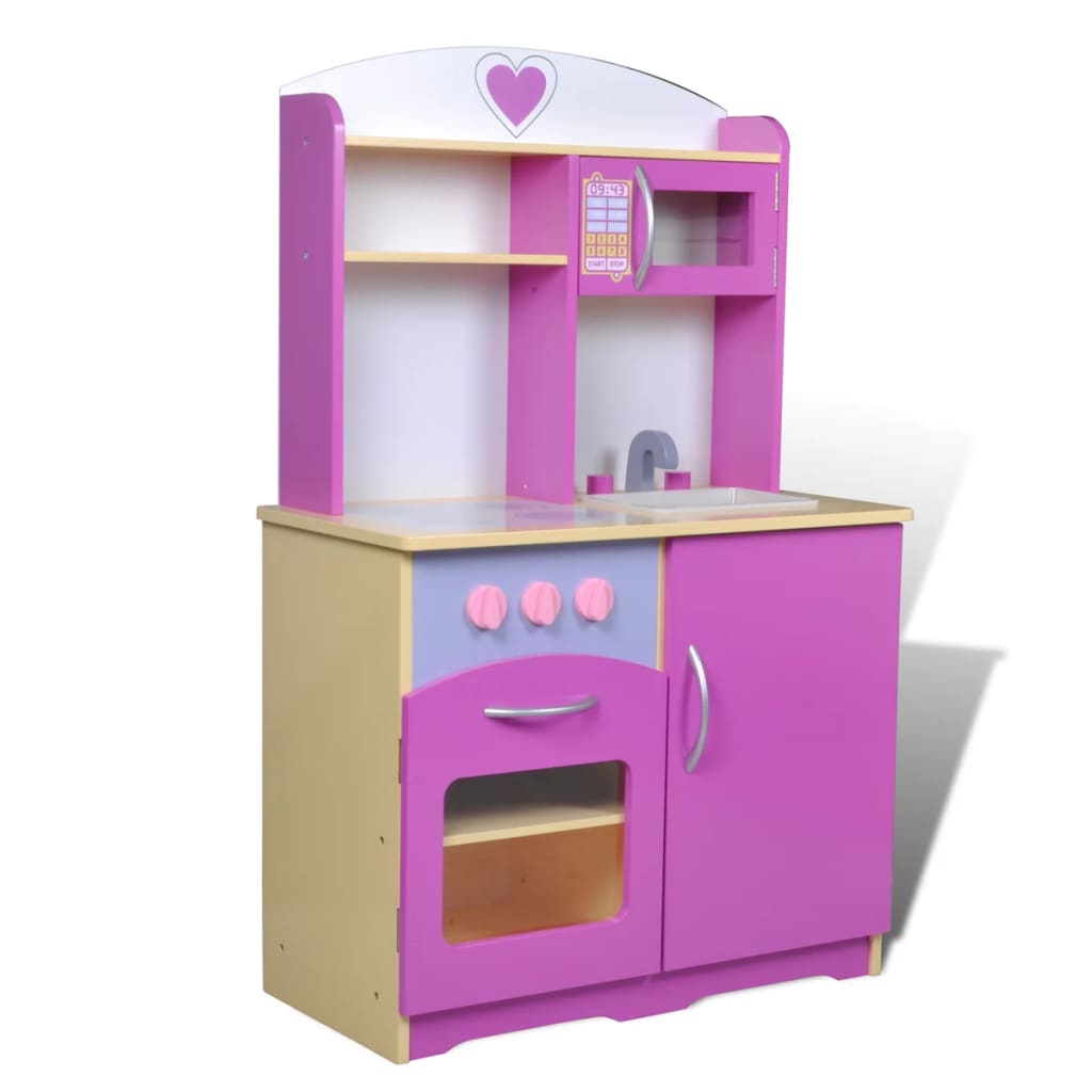 Houten Keukentje Roze