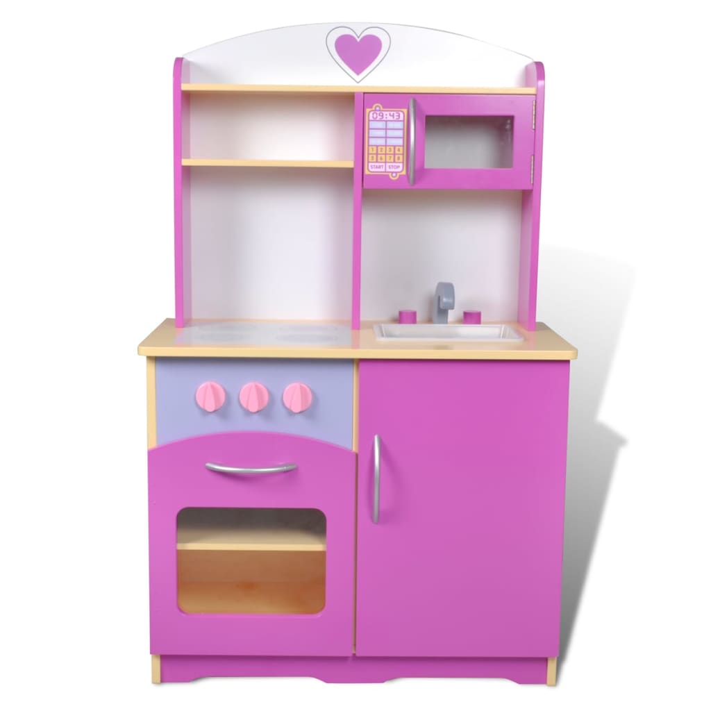 Houten Keukentje Roze