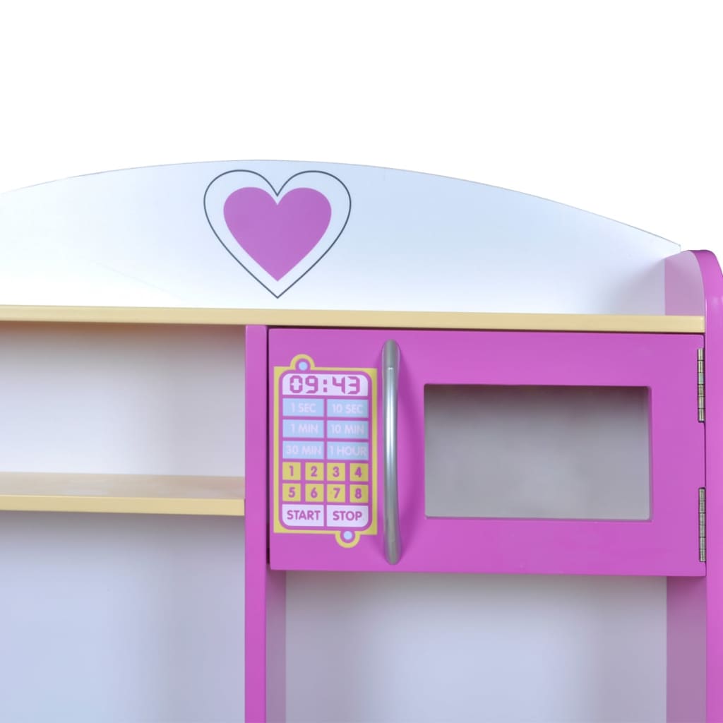 Houten Keukentje Roze