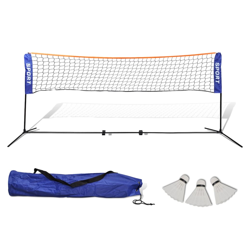 Net 3 In 1 Combi (Badminton, Tennis, Volley) 420 X 155 Cm + Toebehoren