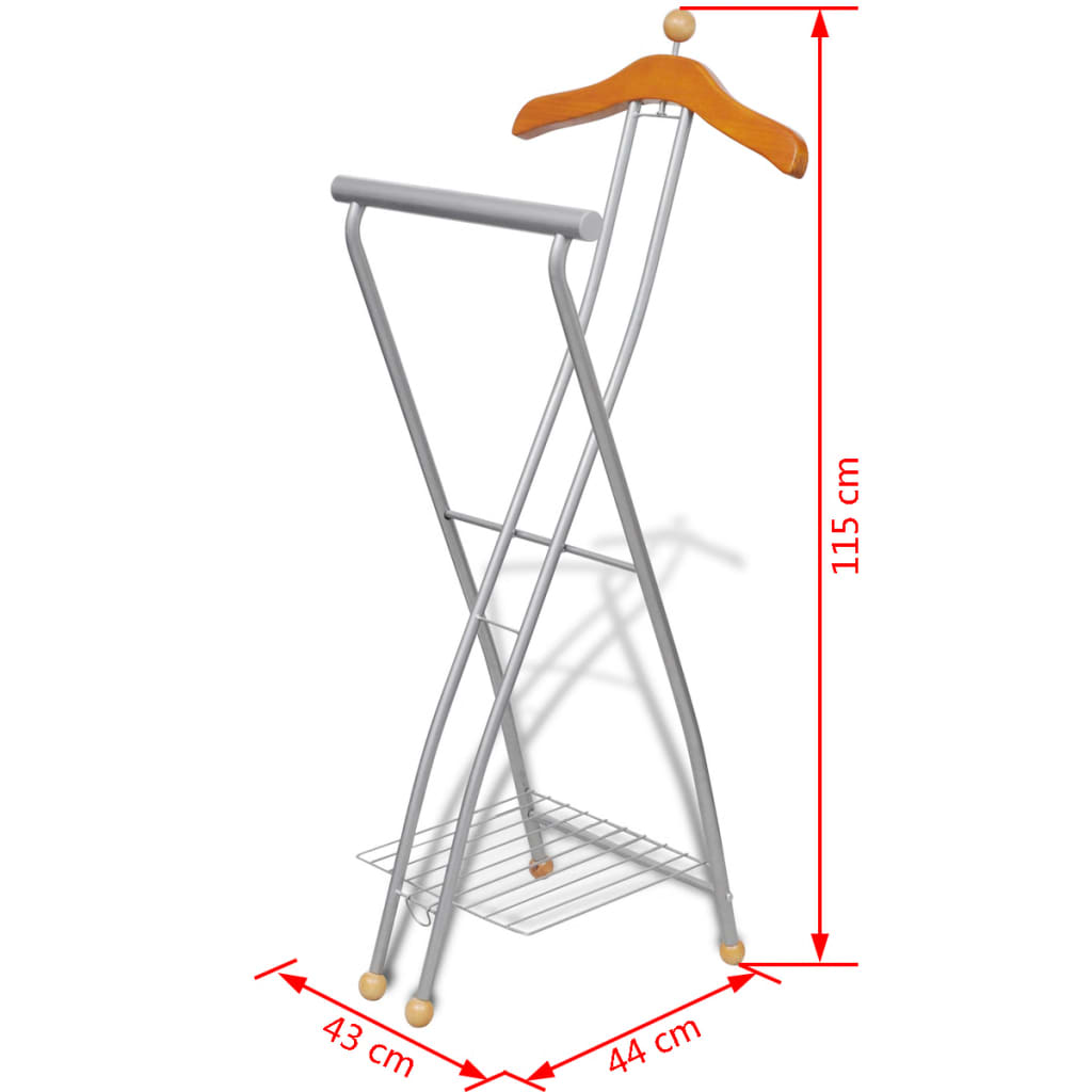 Dressboy Kledingstandaard Metaal/Hout